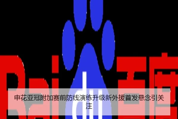申花亚冠附加赛前防线演练升级新外援首发悬念引关注