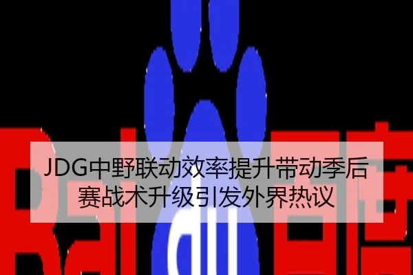 JDG中野联动效率提升带动季后赛战术升级引发外界热议